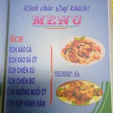 Thực đơn- Sóng Thần - Nhà Hàng Nổi Ven Sông