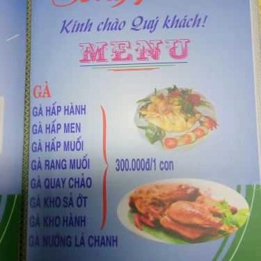 Thực đơn- Sóng Thần - Nhà Hàng Nổi Ven Sông