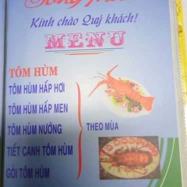 Thực đơn- Sóng Thần - Nhà Hàng Nổi Ven Sông