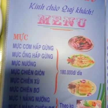 Thực đơn- Sóng Thần - Nhà Hàng Nổi Ven Sông