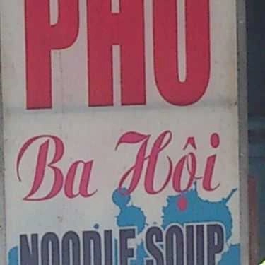 Tổng hợp- Quán Ăn Phở Ba Hội