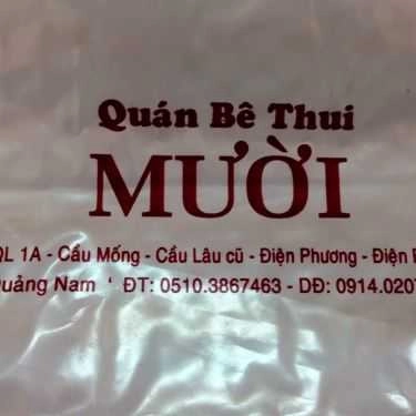 Tổng hợp- Quán Ăn Bê Thui Mười