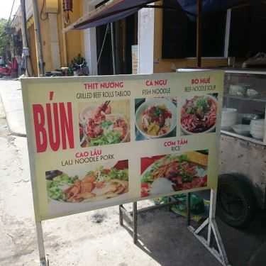 Thực đơn- Quán Ăn Cao Lầu - Bún Thịt Nướng & Cơm Tấm