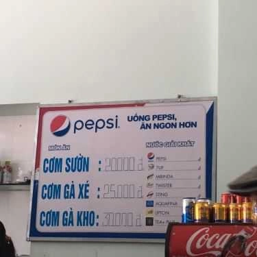 Thực đơn- Quán Ăn Cơm Gà Tam Duyên