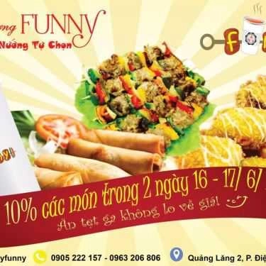 Tổng hợp- Quán Ăn Funny -  Lẩu Ly & Xiên Nướng Tự Chọn