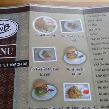 Thực đơn- Quán Ăn Gà Rán Bảo Trung