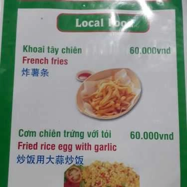 Thực đơn- Quán Ăn Gà Tre Quế Sơn