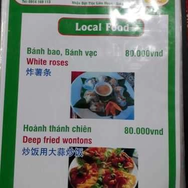 Thực đơn- Quán Ăn Gà Tre Quế Sơn