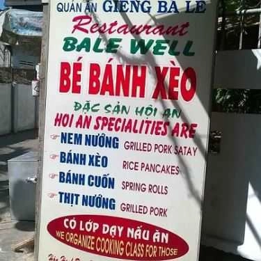 Tổng hợp- Quán Ăn Giếng Bá Lễ - Bale Well