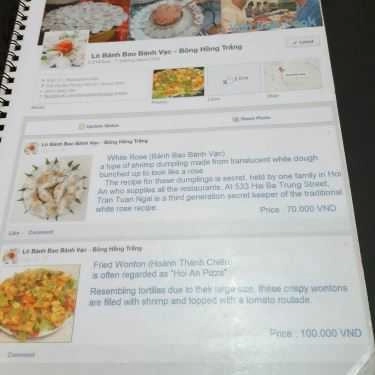 Tổng hợp- Quán Ăn Bông Hồng Trắng - Bánh Bao & Bánh Vạc
