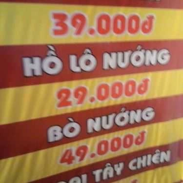 Thực đơn- Quán Ăn Lẩu Nướng Big Bo's