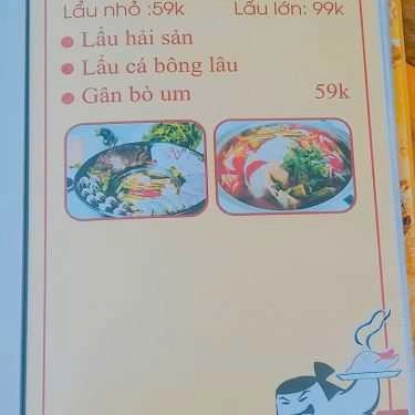 Thực đơn- Quán Ăn Sumo - Lẩu & Nướng