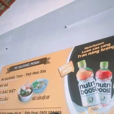 Thực đơn- Quán Ăn Mì Quảng Minh