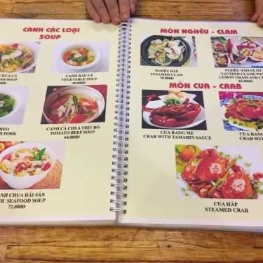 Thực đơn- Quán Ăn Cường - Đặc Sản Hội An