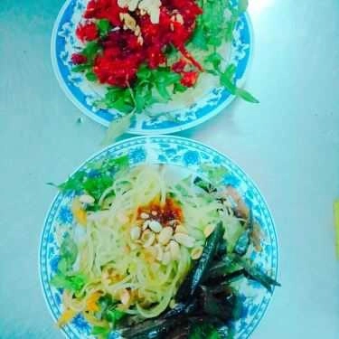 Món ăn- Quán Ăn Quán Hiệp - Các Món Trộn Miền Trung