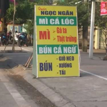 Tổng hợp- Quán Ăn Ngọc Ngân - Mì Cá Lóc & Bún Cá Ngừ