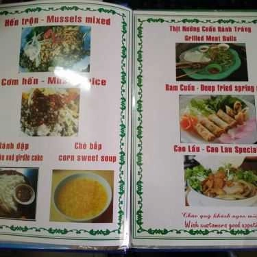 Thực đơn- Quán Ăn Quán Số 2 - Bánh Đập