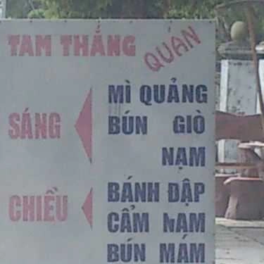 Tổng hợp- Quán Ăn Quán Tam Thắng - Mì Quảng & Bánh Đập