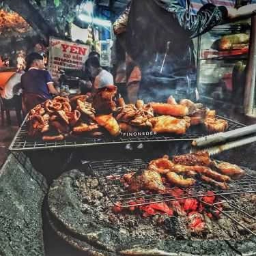 Món ăn- Quán Ăn Quán Yến - Tiết Canh - Cháo Vịt & Lòng Nướng