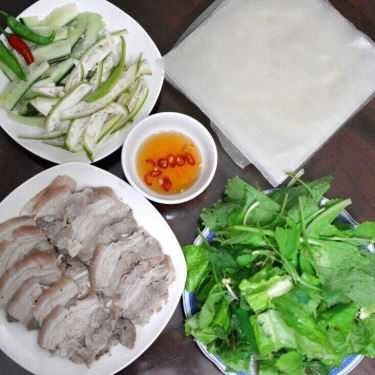 Món ăn- Quán Ăn Thịt Heo Hấp Cuốn Bánh Tráng