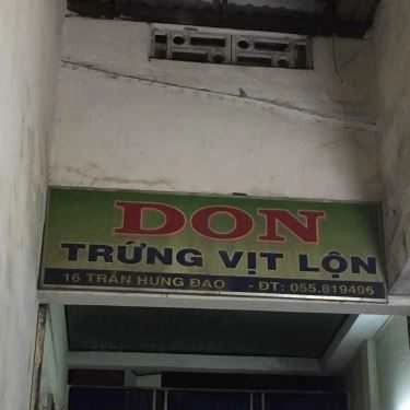 Tổng hợp- Quán Ăn Don - Trứng Vịt Lộn