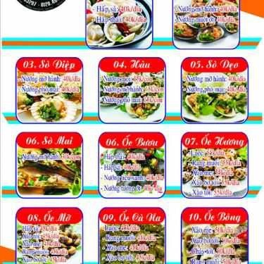 Thực đơn- Quán Ăn Ốc Chảo Quán