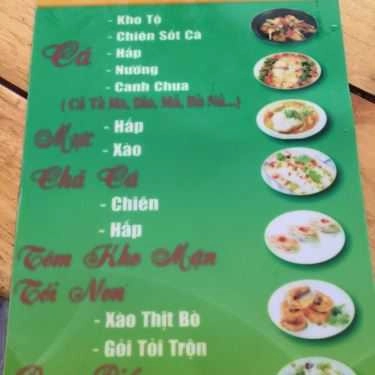 Thực đơn- Quán Ăn Đại Hằng - Cơm Hải Sản