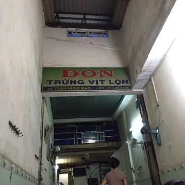Không gian- Quán Ăn Don - Trứng Vịt Lộn