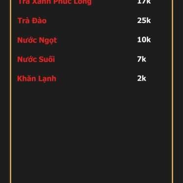 Thực đơn- Quán Ăn Tako Sushi
