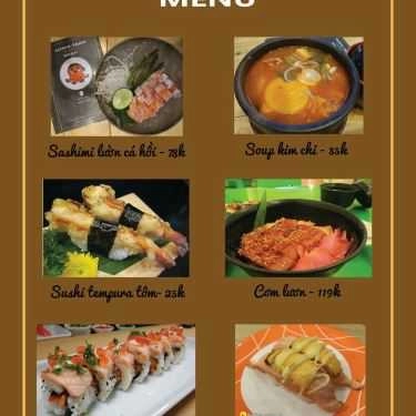 Thực đơn- Quán Ăn Tako Sushi