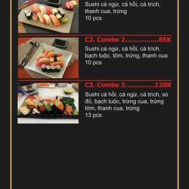 Thực đơn- Quán Ăn Tako Sushi