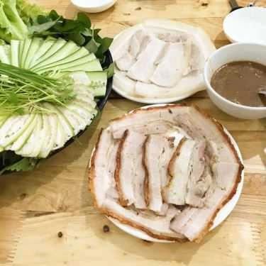 Món ăn- Quán Ăn Vị Xưa - Bánh Tráng Cuốn Thịt Heo