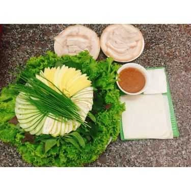 Món ăn- Quán Ăn Vị Xưa - Bánh Tráng Cuốn Thịt Heo