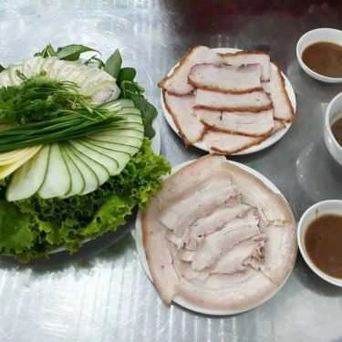 Món ăn- Quán Ăn Vị Xưa - Bánh Tráng Cuốn Thịt Heo