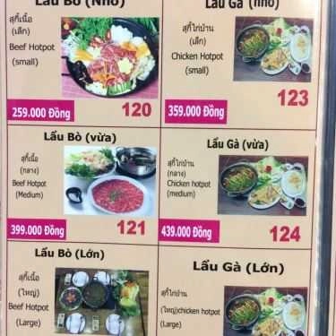 Thực đơn- Nhà Hàng Amazing Thai Seafood - Ẩm Thực Thái Lan
