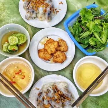Món ăn- Nhà Hàng Bà Ngân - Bánh Cuốn Chả Mực