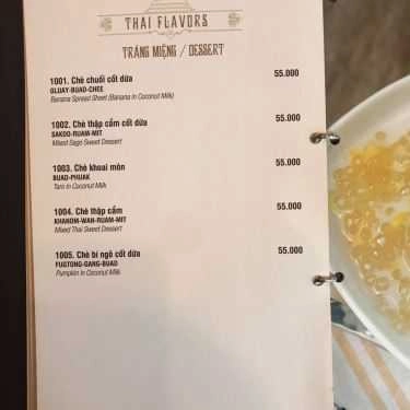Thực đơn- Nhà Hàng Four Seasons Restaurant - Halong Plaza Hotel