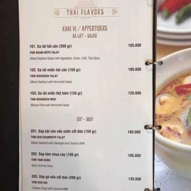 Thực đơn- Nhà Hàng Four Seasons Restaurant - Halong Plaza Hotel