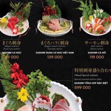Thực đơn- Nhà Hàng KOI Sushi - Vincom Center