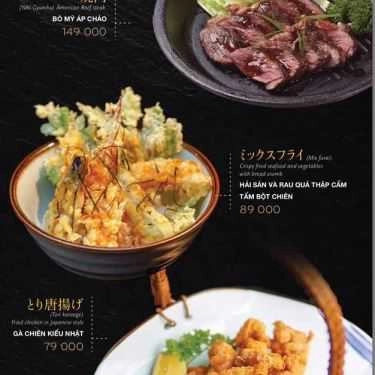 Thực đơn- Nhà Hàng KOI Sushi - Vincom Center