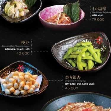 Thực đơn- Nhà Hàng KOI Sushi - Vincom Center