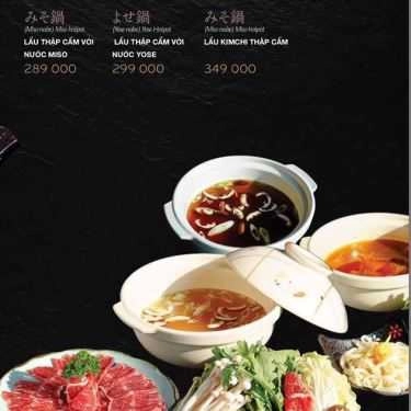 Thực đơn- Nhà Hàng KOI Sushi - Vincom Center