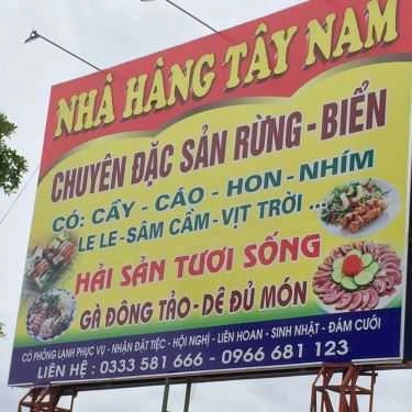 Tổng hợp- Nhà Hàng Tây Nam - Đặc Sản Rừng & Biển