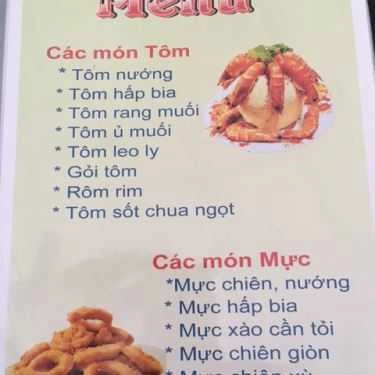 Thực đơn- Nhà Hàng Việt Hằng - Phục Vụ Ăn Uống & Tiệc Cưới