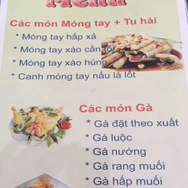 Thực đơn- Nhà Hàng Việt Hằng - Phục Vụ Ăn Uống & Tiệc Cưới