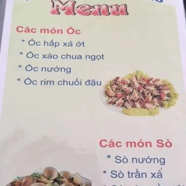 Thực đơn- Nhà Hàng Việt Hằng - Phục Vụ Ăn Uống & Tiệc Cưới