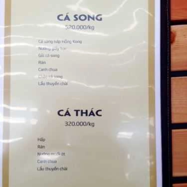 Thực đơn- Nhà Hàng Quán Đất - Đặc Sản Dân Tộc