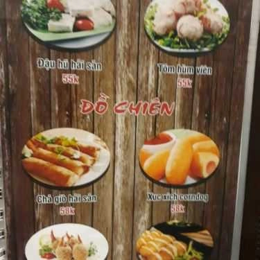 Thực đơn- Nhà Hàng Cháo Geylang - Cháo Ếch & Cháo Đài Loan