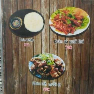 Thực đơn- Nhà Hàng Cháo Geylang - Cháo Ếch & Cháo Đài Loan