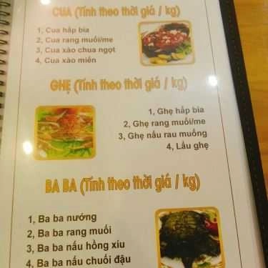 Thực đơn- Nhà Hàng Đồng Quê Quán - Các Món Ăn Đồng Quê